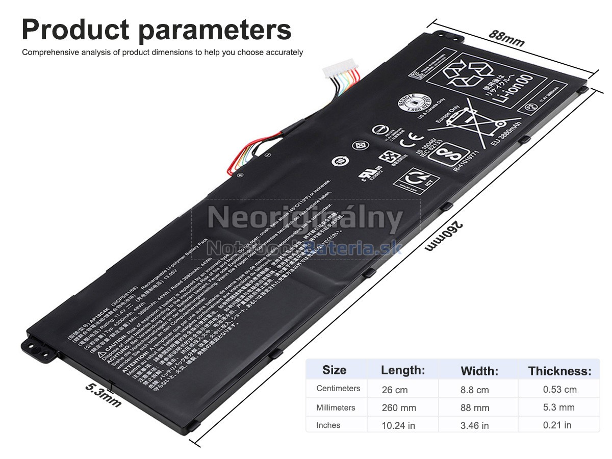 Náhradná batéria pre Acer AP18C4K
