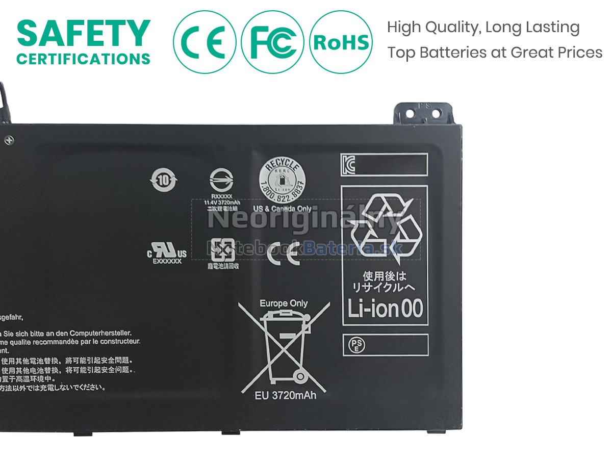 Náhradná batéria pre Acer TravelMate P6 P614-51-G2-524H