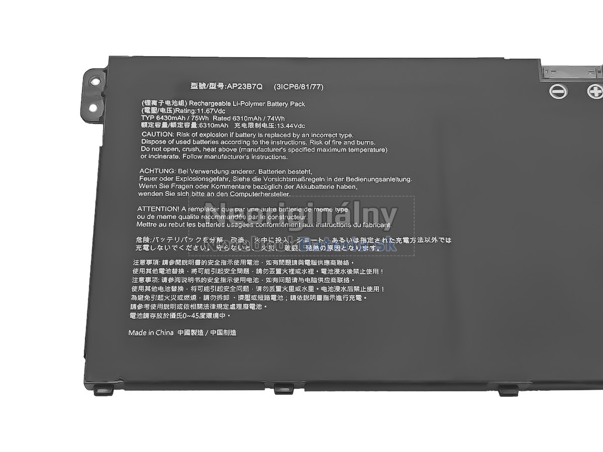 Náhradná batéria pre Acer SWIFT 14 AI SF14-61T-R7VY