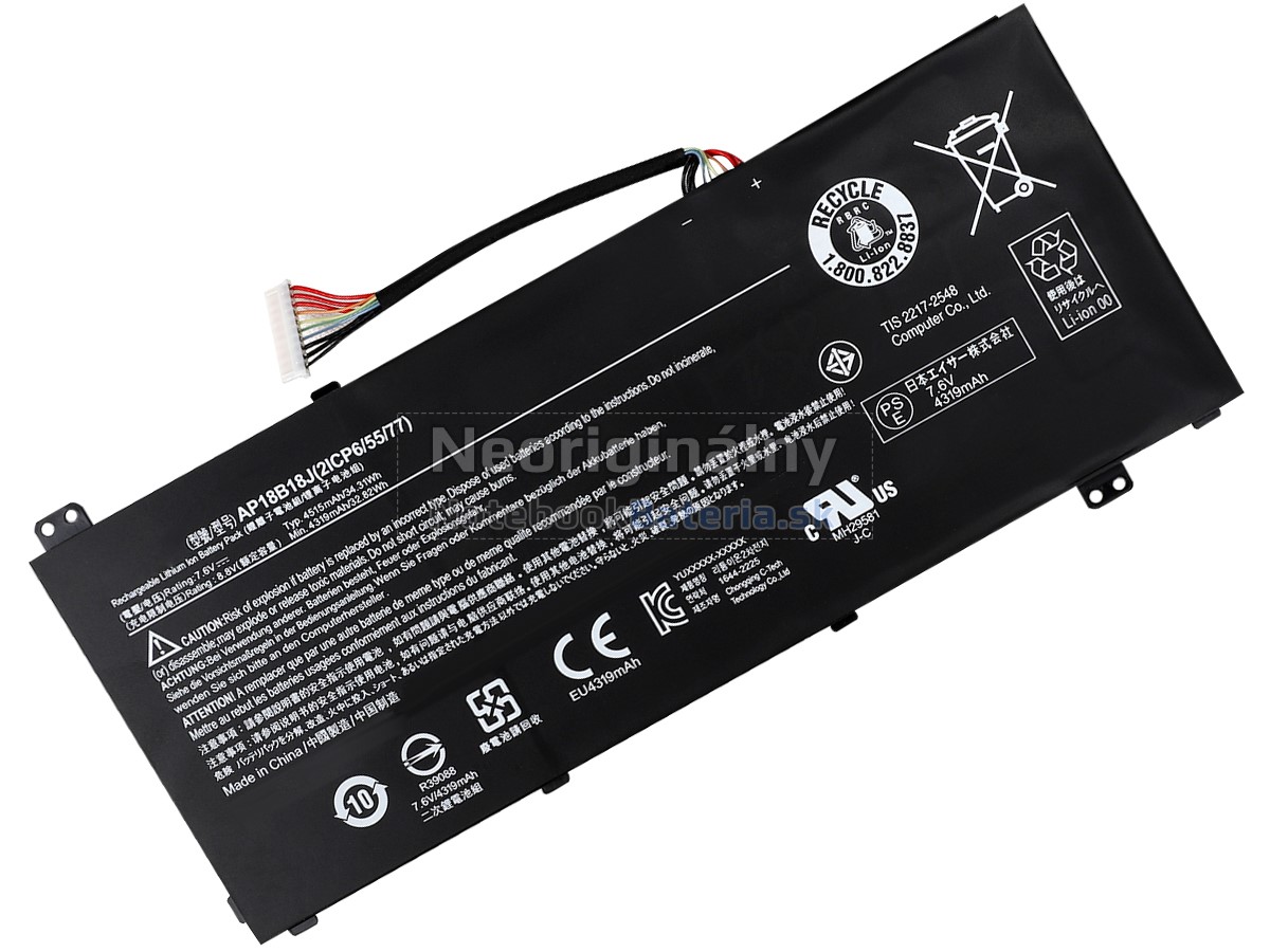 Náhradná batéria pre Acer AP18B18J