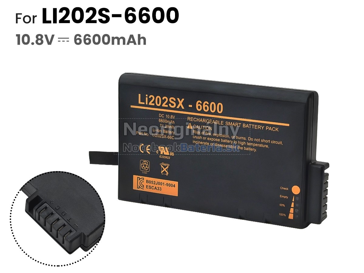 Náhradná batéria pre Agilent LI202S-6600