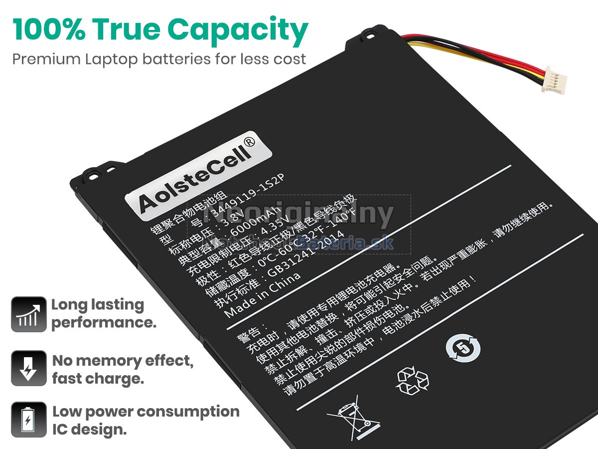 Náhradná batéria pre Alldocube 3449119-1S2P