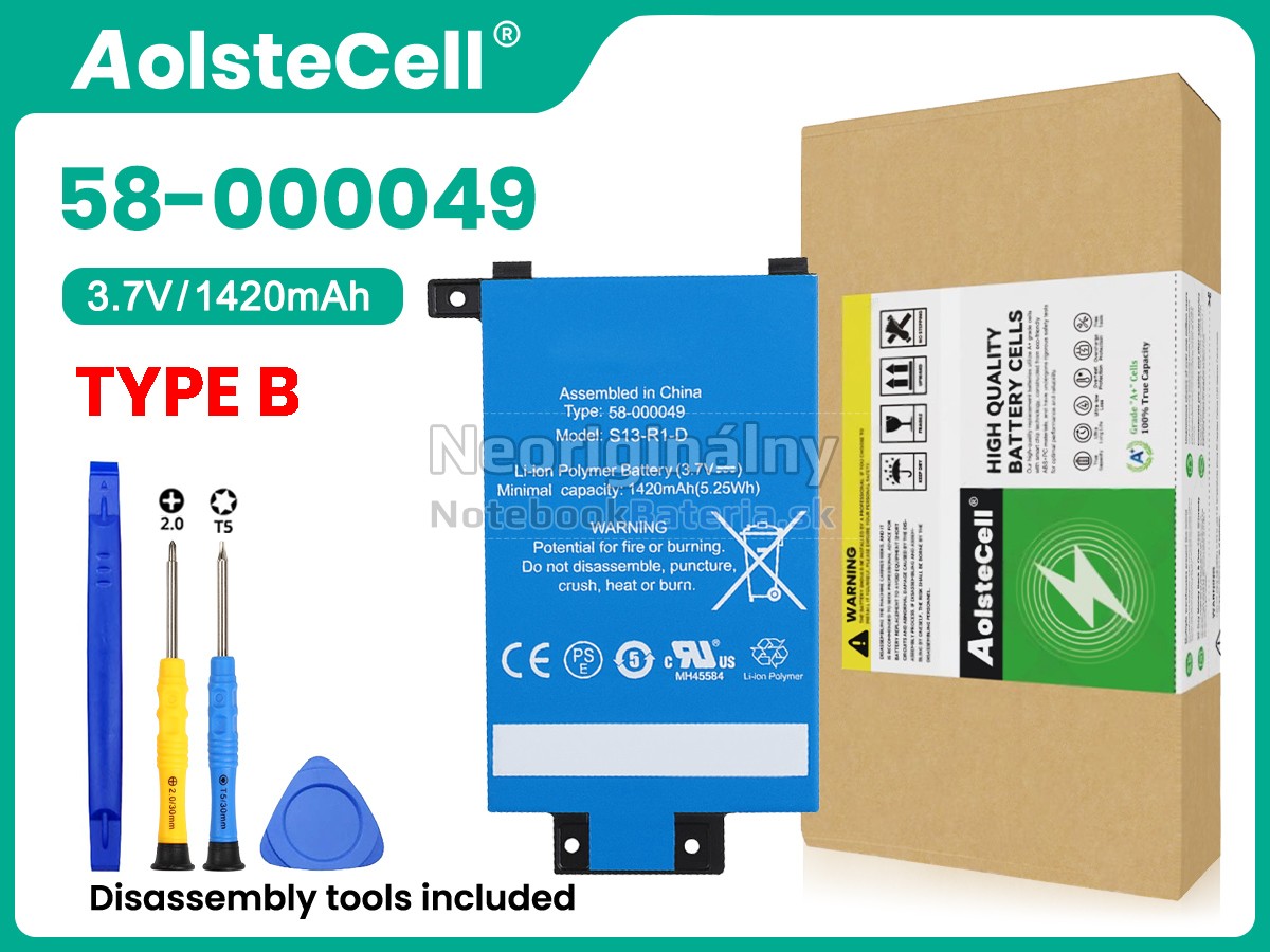 Náhradná batéria pre Amazon KINDLE 7 WP63GW