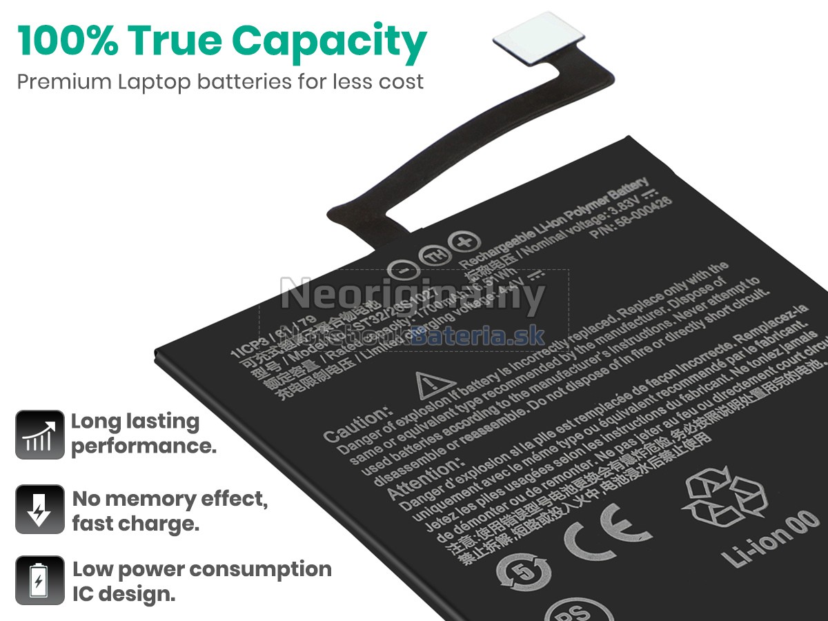 Náhradná batéria pre Amazon ST32