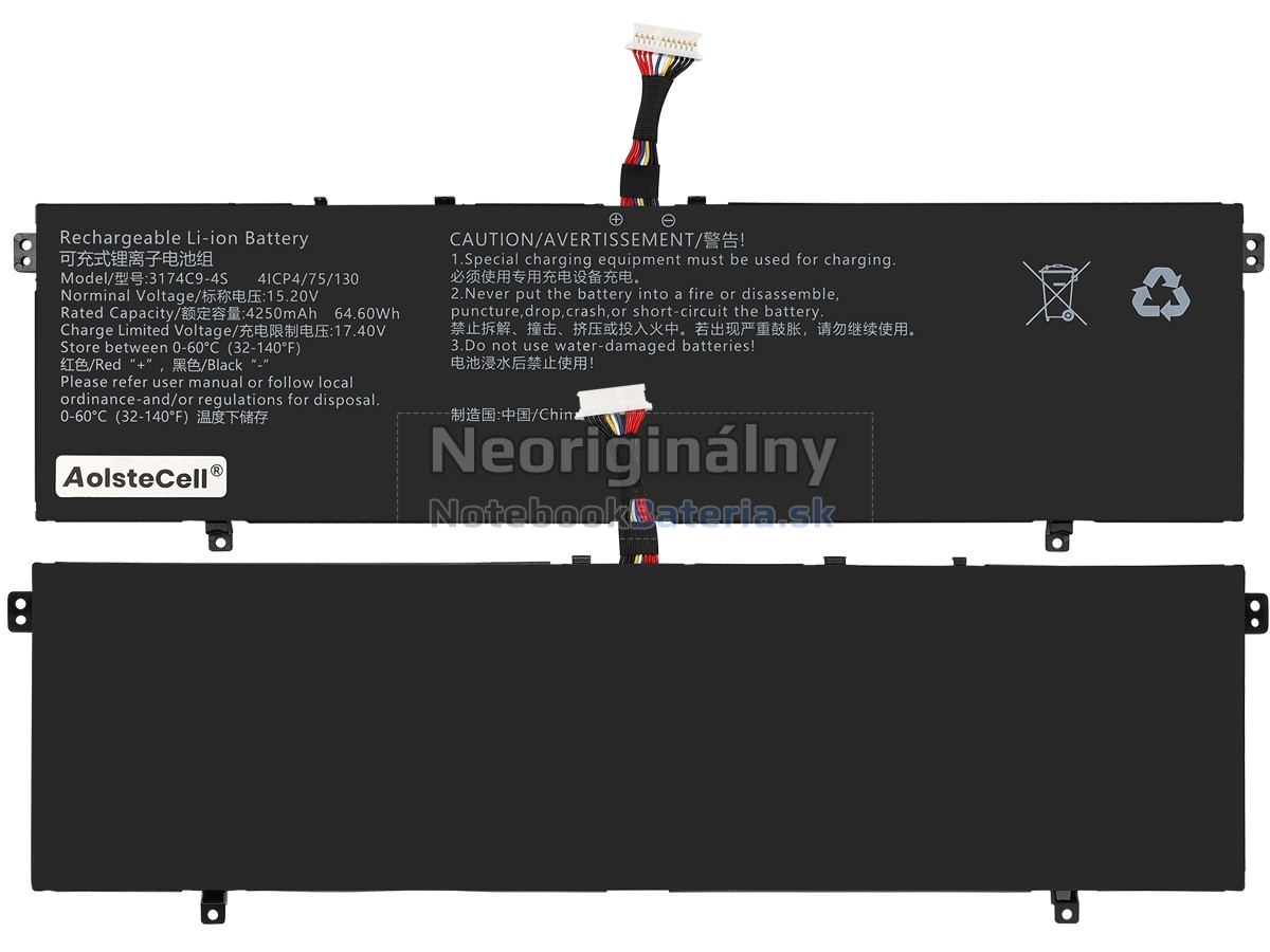 Náhradná batéria pre AolsteCell 3174C9-4S