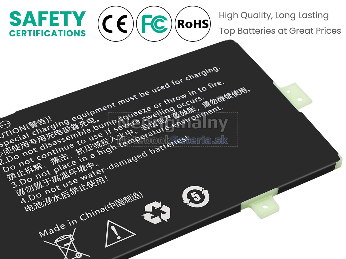 Náhradná batéria pre AolsteCell 377295-2S1P