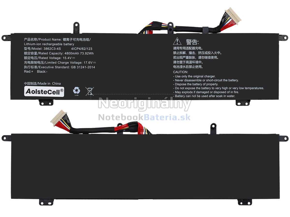 Náhradná batéria pre AolsteCell 3862C3-4S
