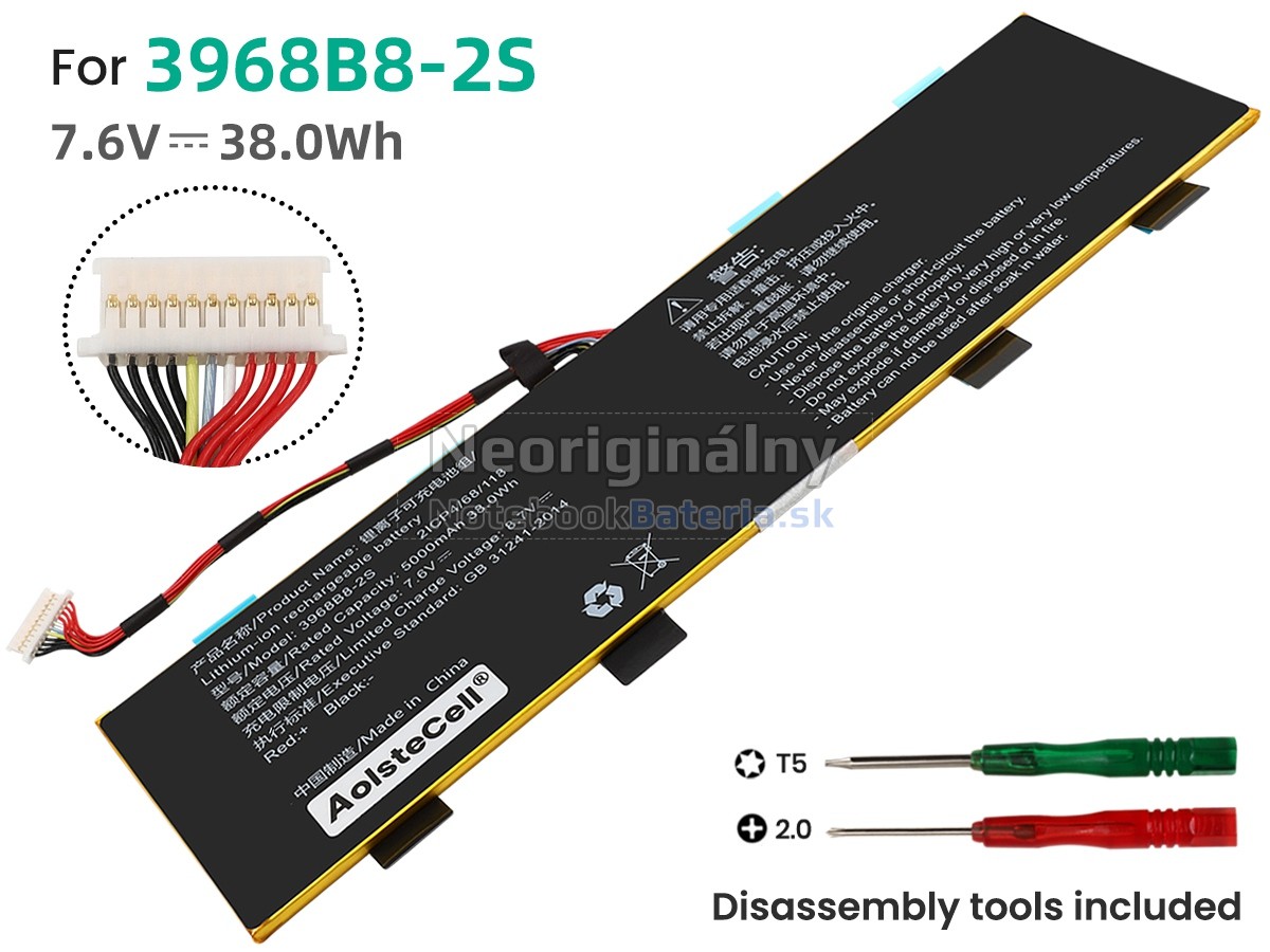 Náhradná batéria pre AolsteCell 3968B8-2S