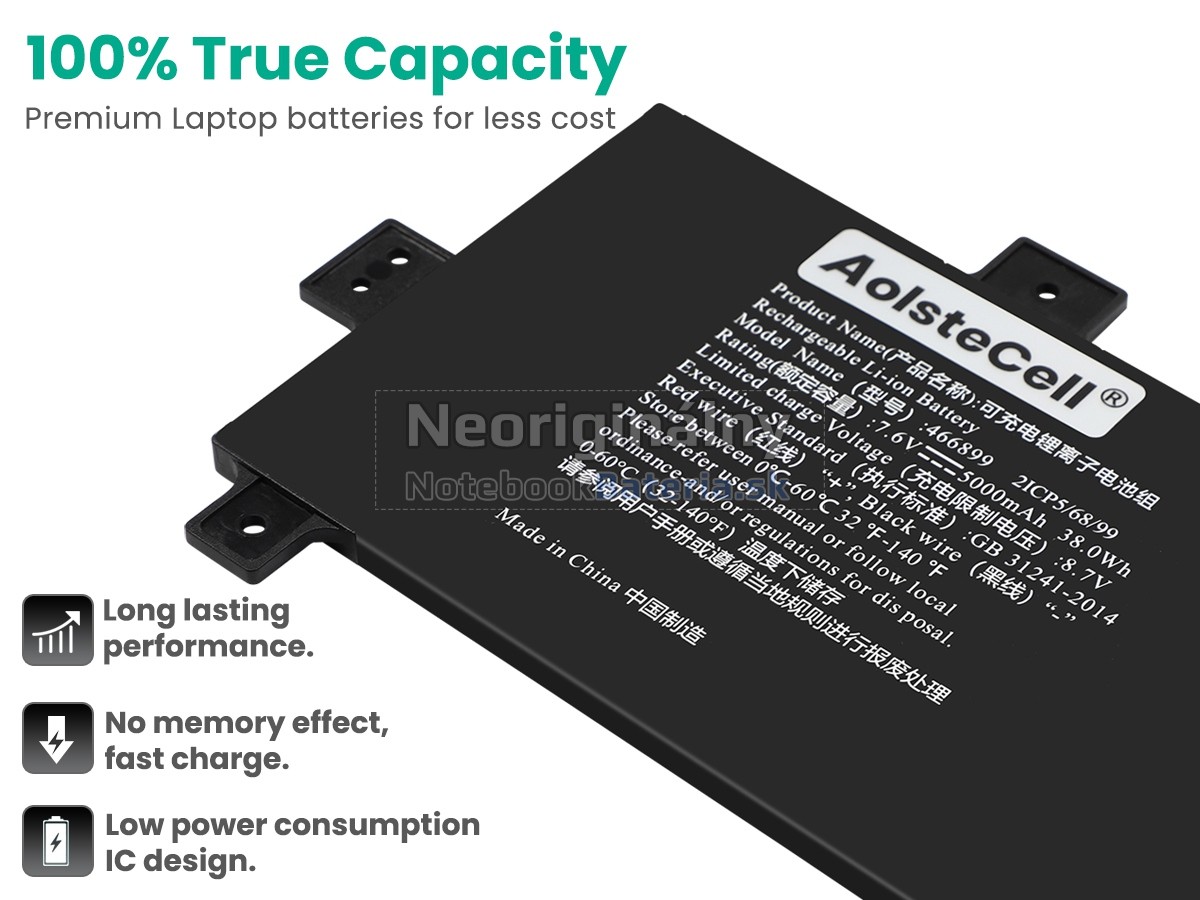 Náhradná batéria pre AolsteCell 466899