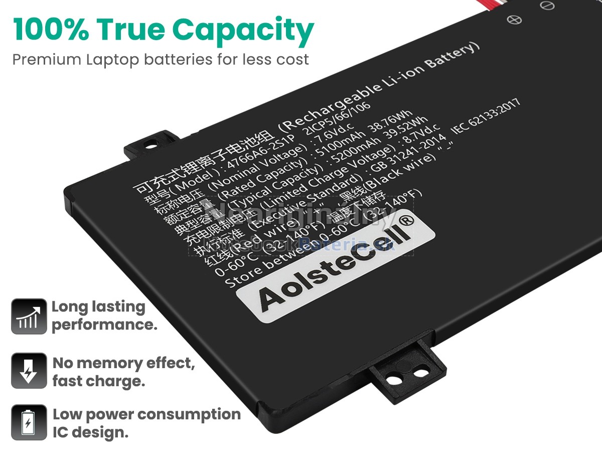 Náhradná batéria pre AolsteCell 4766A6-2S1P