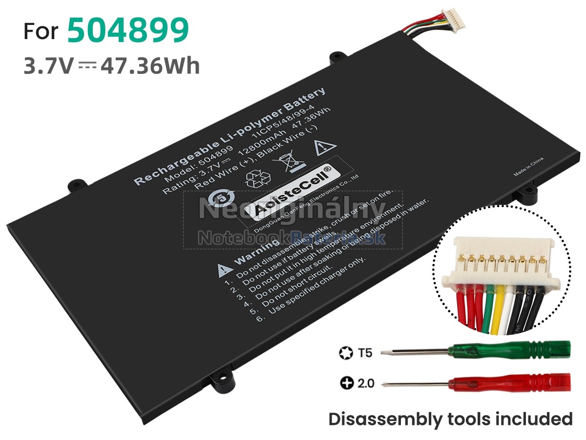 Náhradná batéria pre AolsteCell 504899