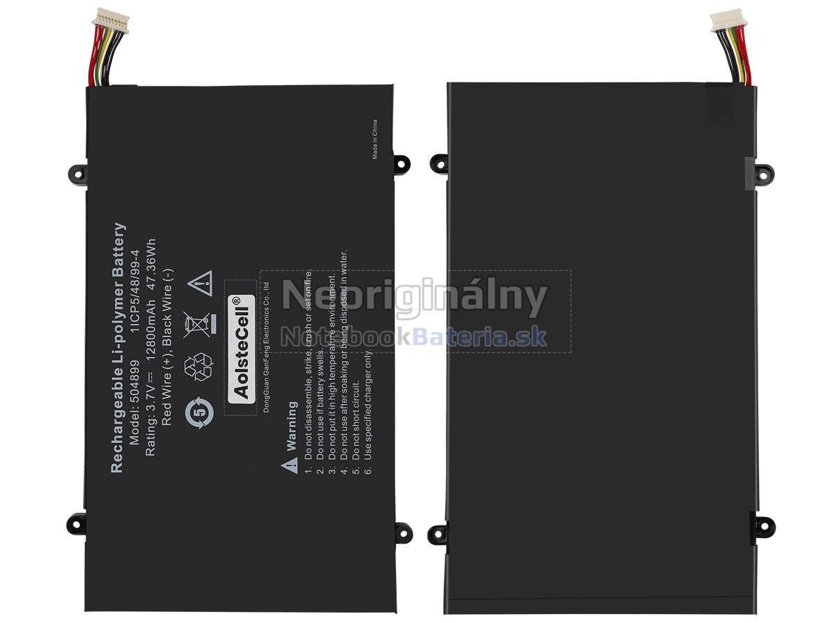 Náhradná batéria pre AolsteCell 504899
