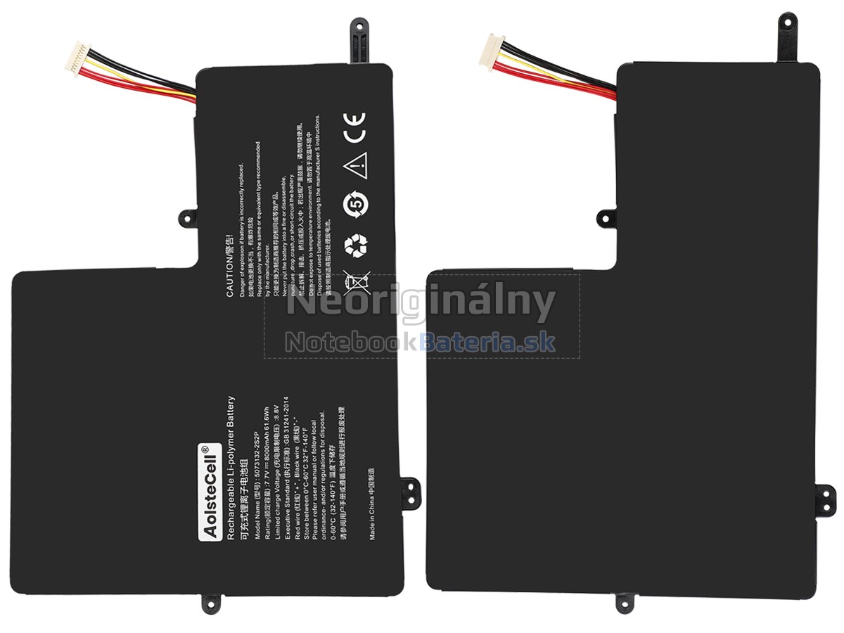 Náhradná batéria pre AolsteCell 5073132-2S2P