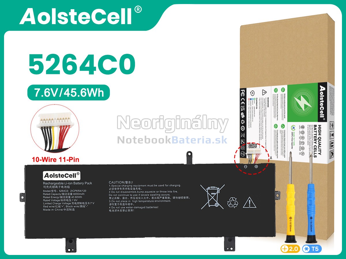 Náhradná batéria pre AolsteCell 5264C0