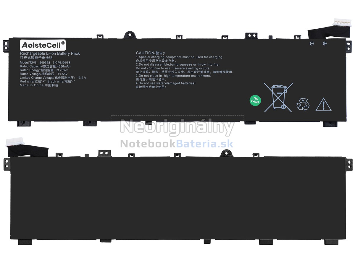 Náhradná batéria pre AolsteCell 549358