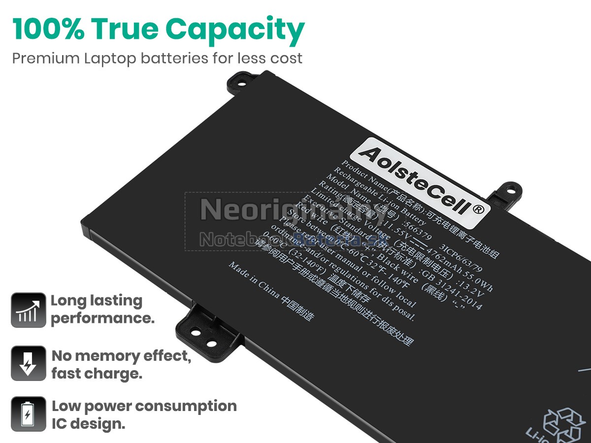 Náhradná batéria pre AolsteCell 566379