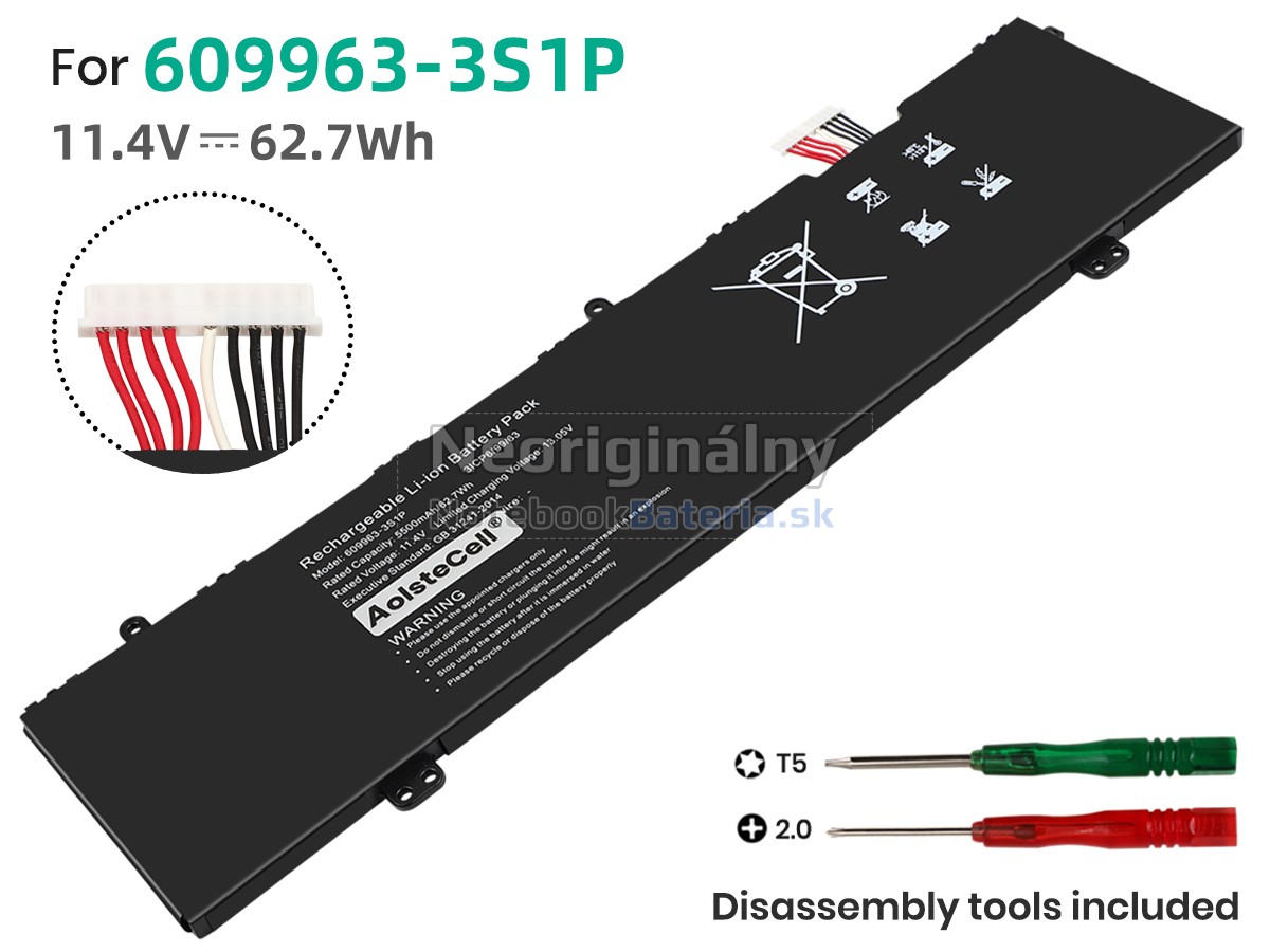 Náhradná batéria pre AolsteCell 609963-3S1P