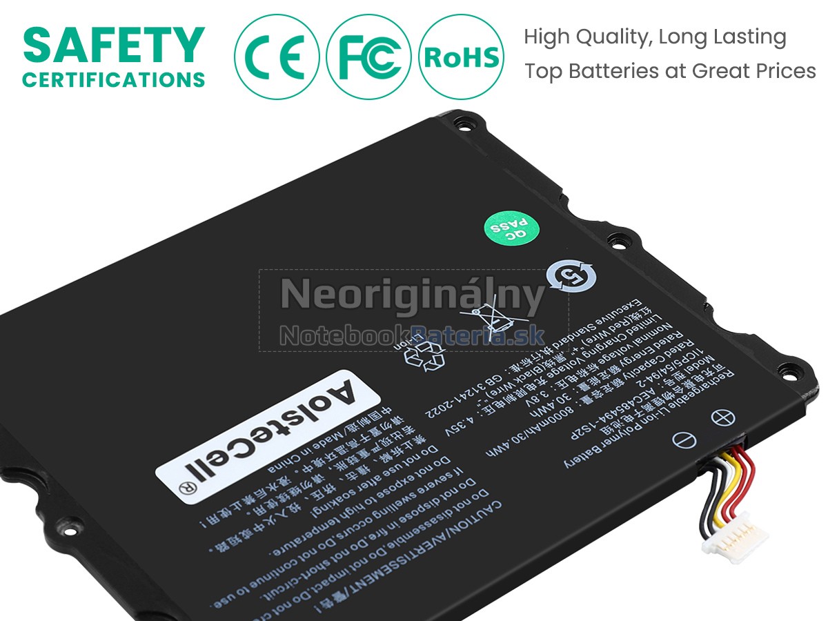 Náhradná batéria pre AolsteCell AEC485494-1S2P