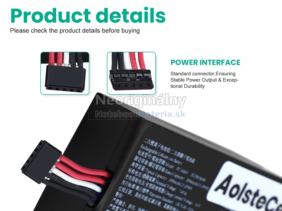 Náhradná batéria pre AolsteCell BT-M005