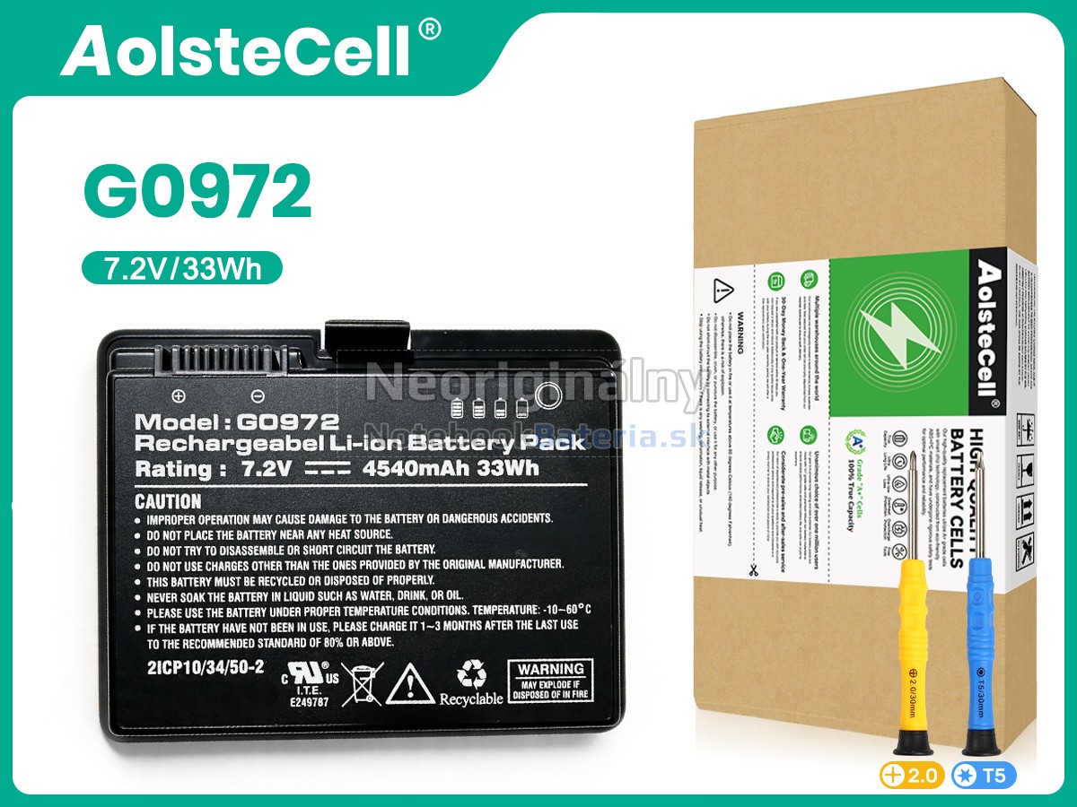 Náhradná batéria pre AolsteCell G0972