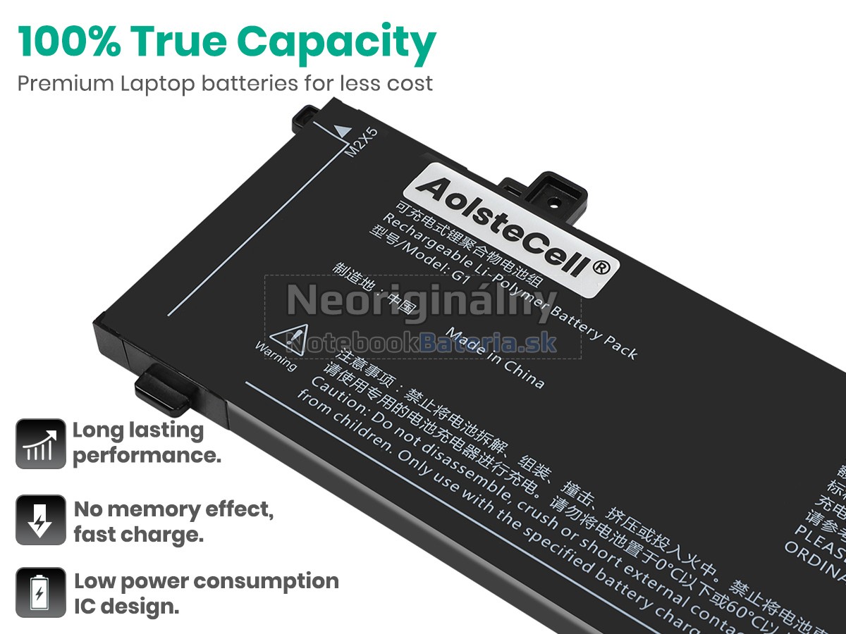 Náhradná batéria pre AolsteCell G1