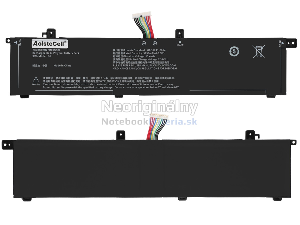 Náhradná batéria pre AolsteCell G1