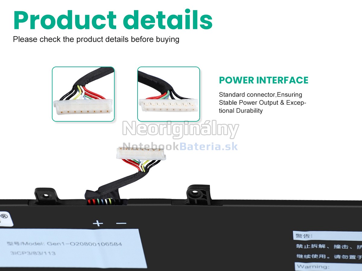 Náhradná batéria pre AolsteCell GEN1-O20800106584