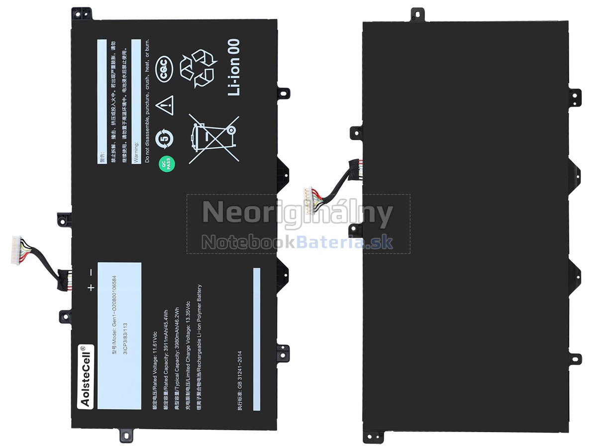 Náhradná batéria pre AolsteCell GEN1-O20800106584