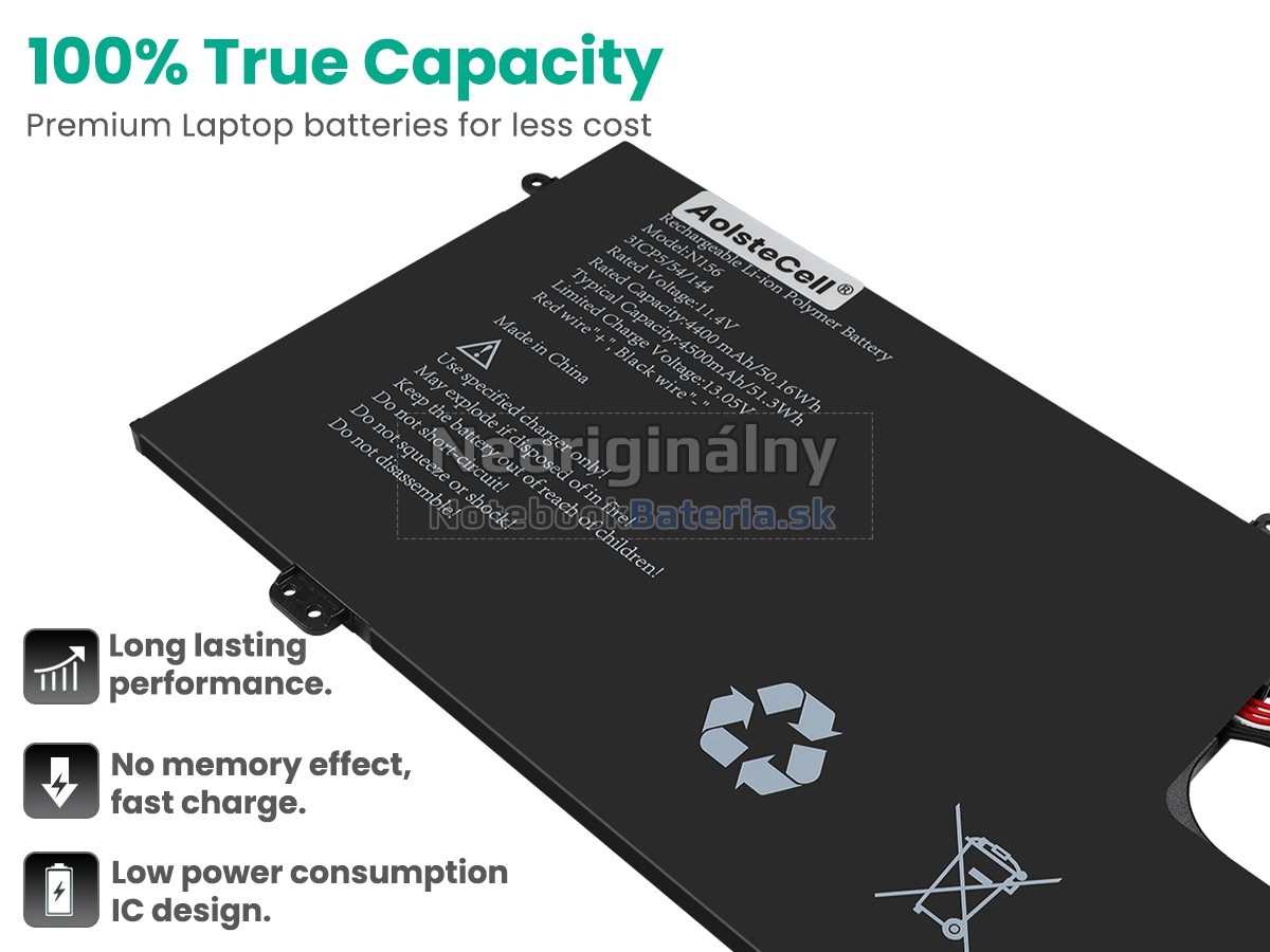 Náhradná batéria pre AolsteCell N156