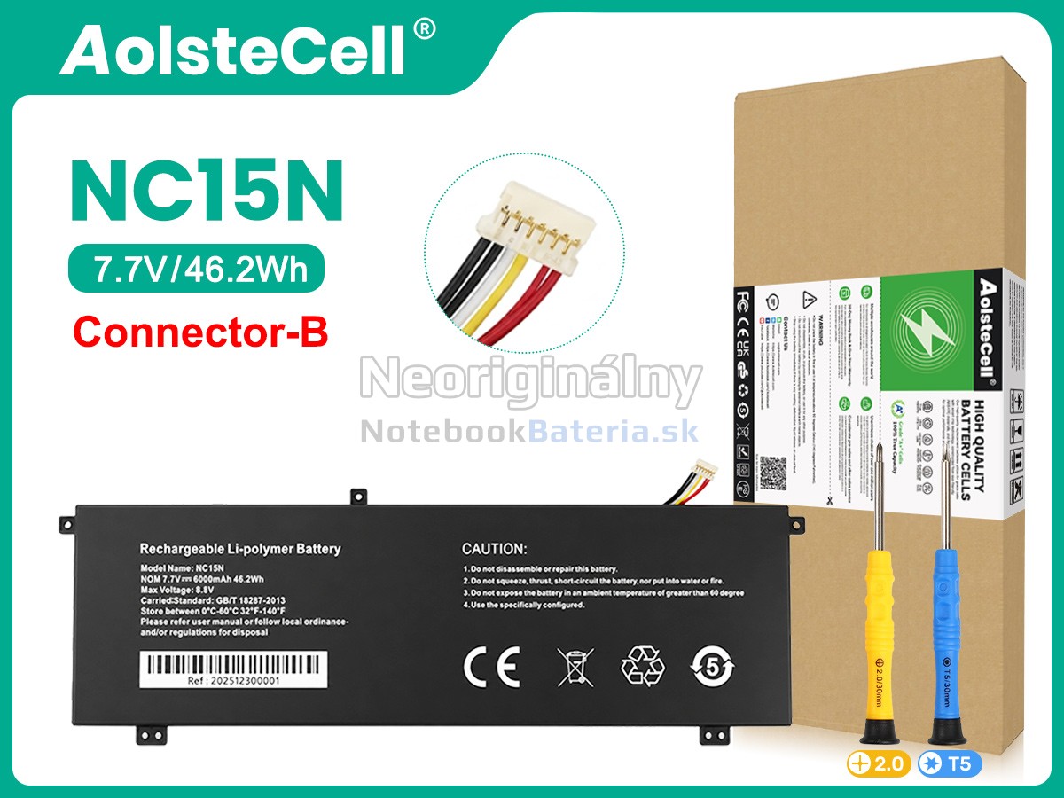 Náhradná batéria pre AolsteCell NC15N
