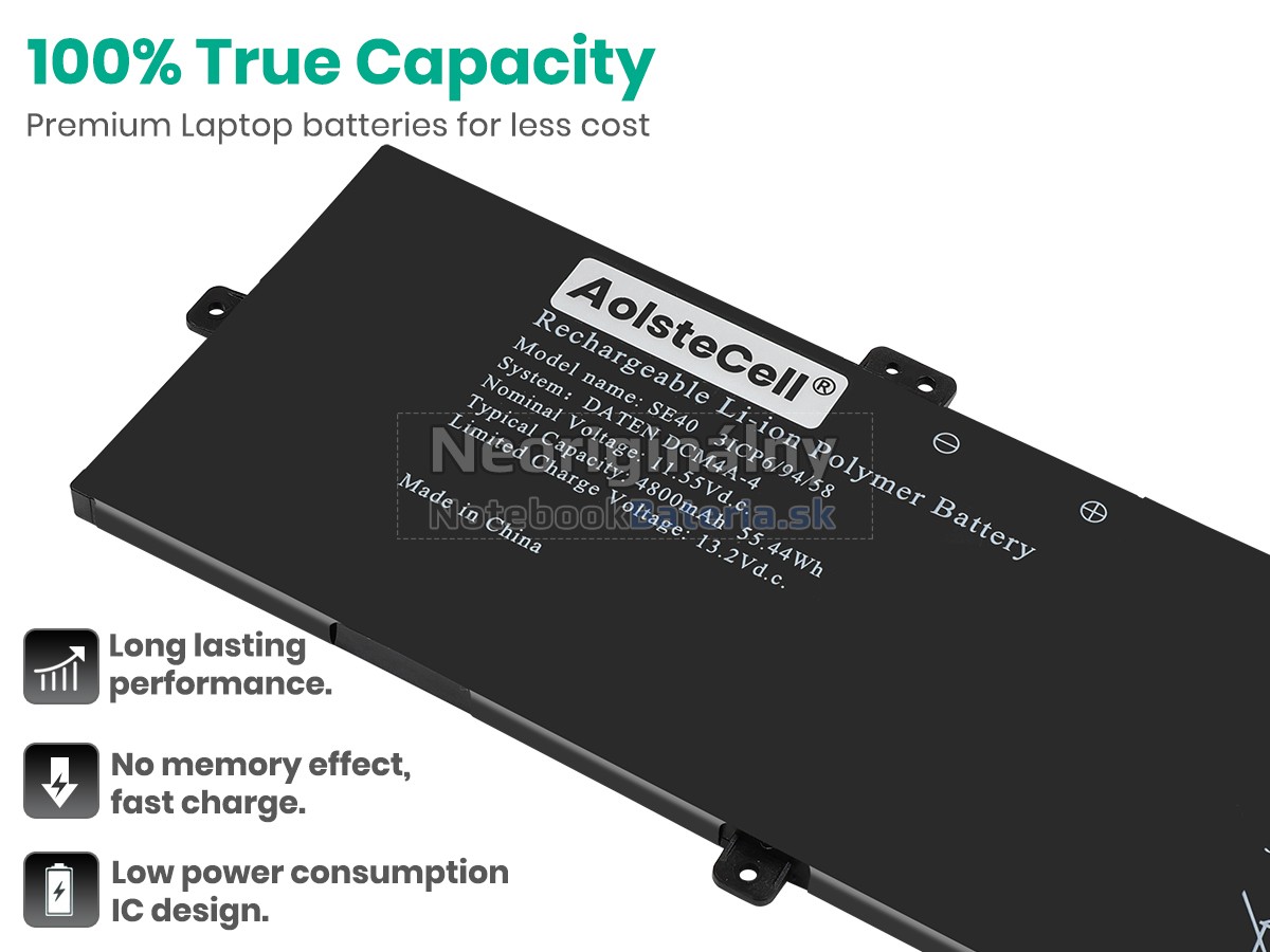 Náhradná batéria pre AolsteCell SE40