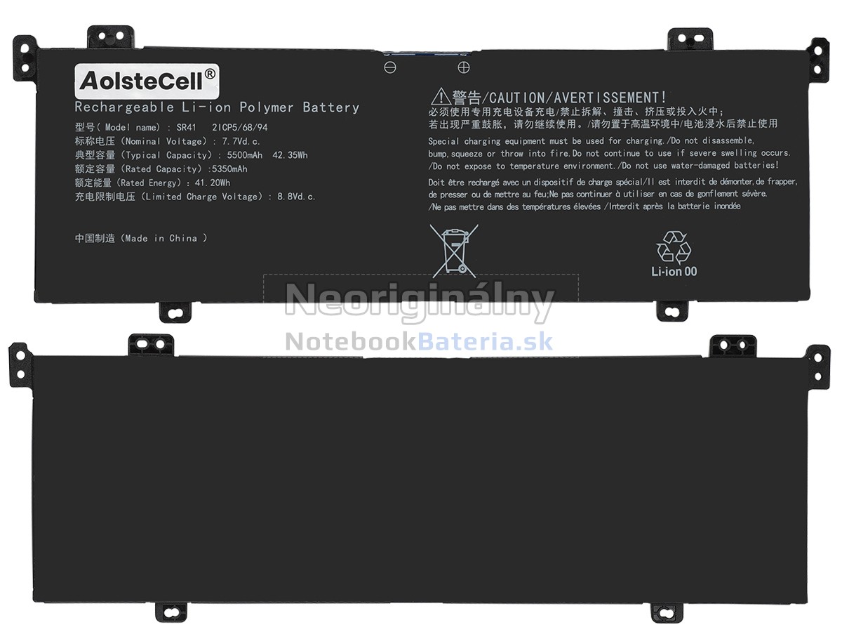 Náhradná batéria pre AolsteCell SR41