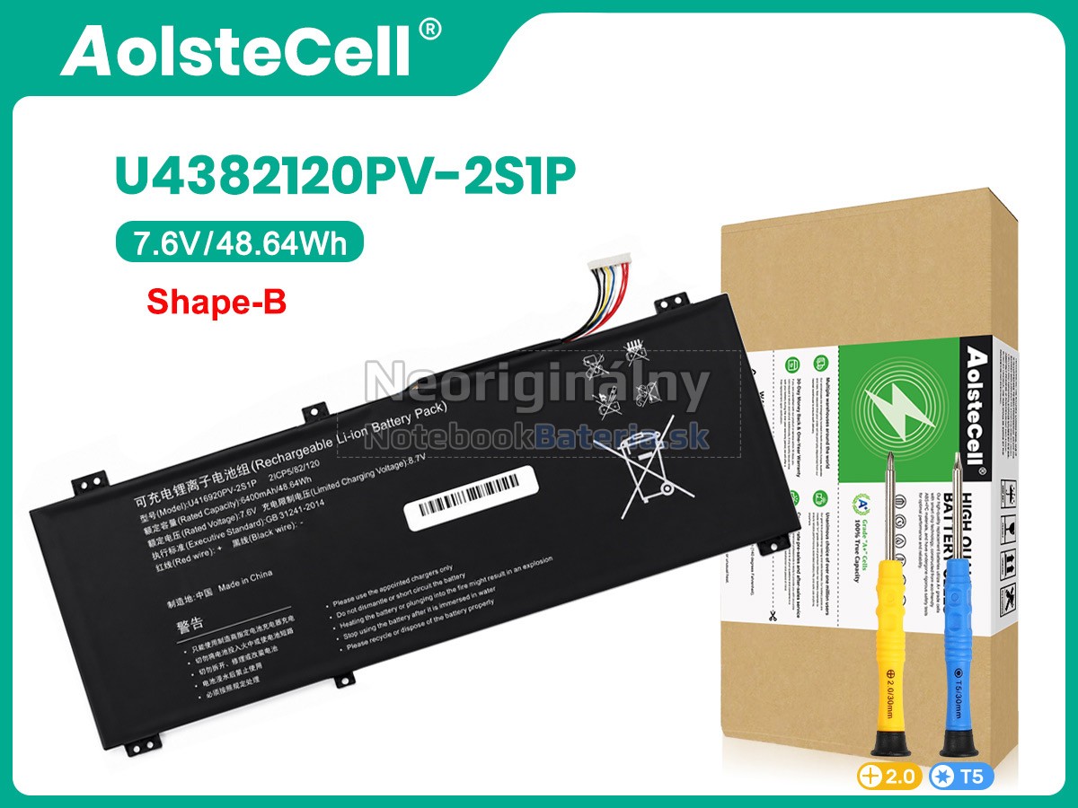 Náhradná batéria pre AolsteCell U4382120PV-2S1P