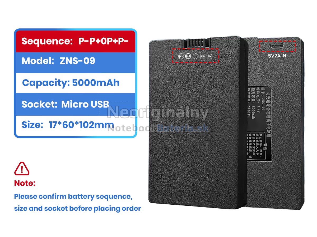 Náhradná batéria pre AolsteCell ZNS-091