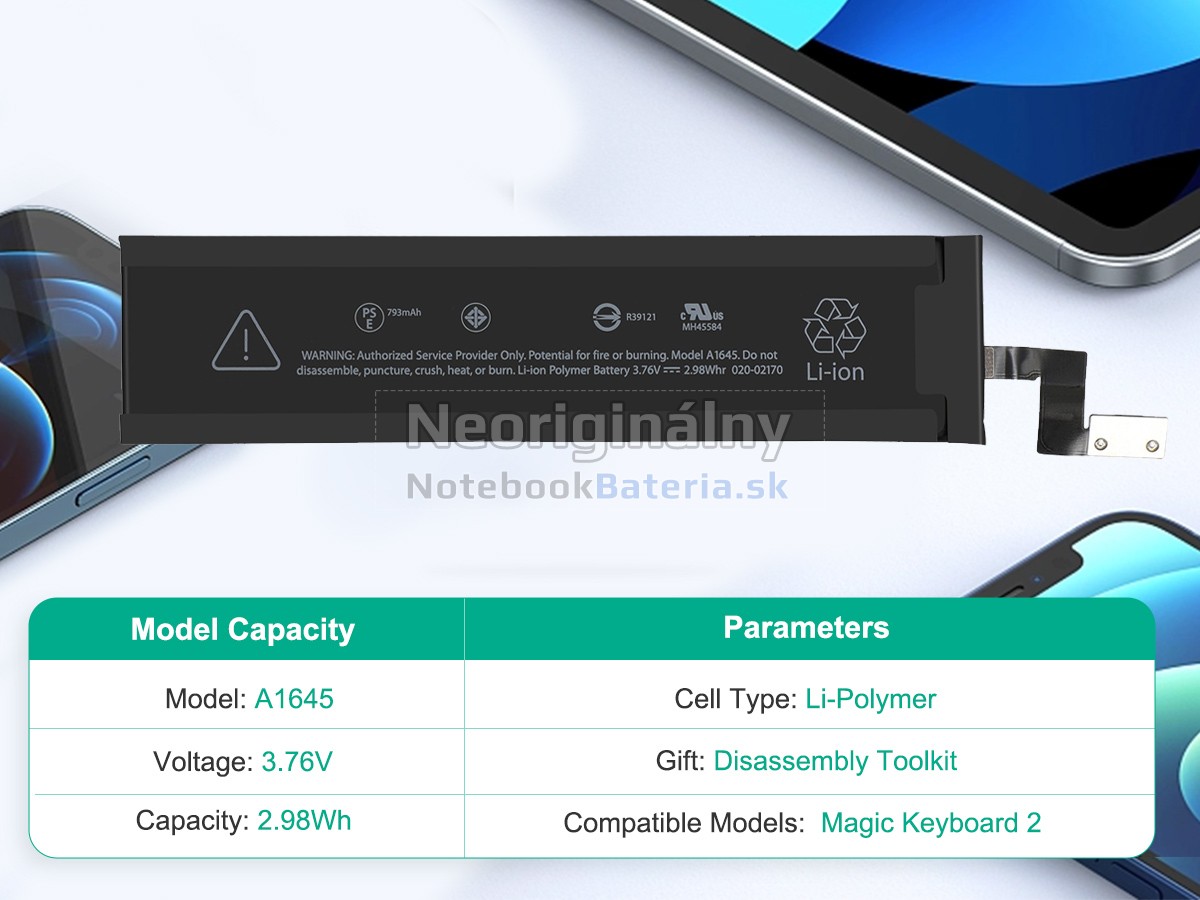 Náhradná batéria pre Apple 020-00460