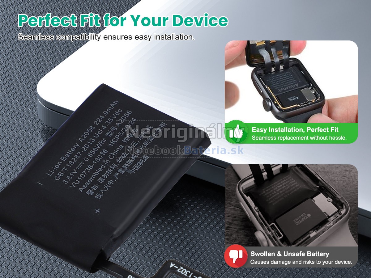 Náhradná batéria pre Apple WATCH Series 4 (GPS+CELLULAR)40MM