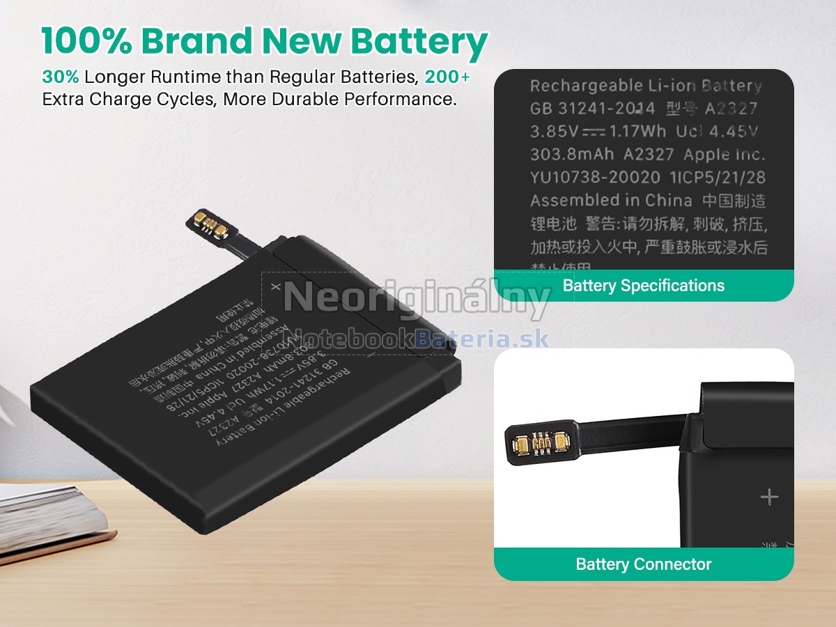 Náhradná batéria pre Apple A2292 EMC 3480