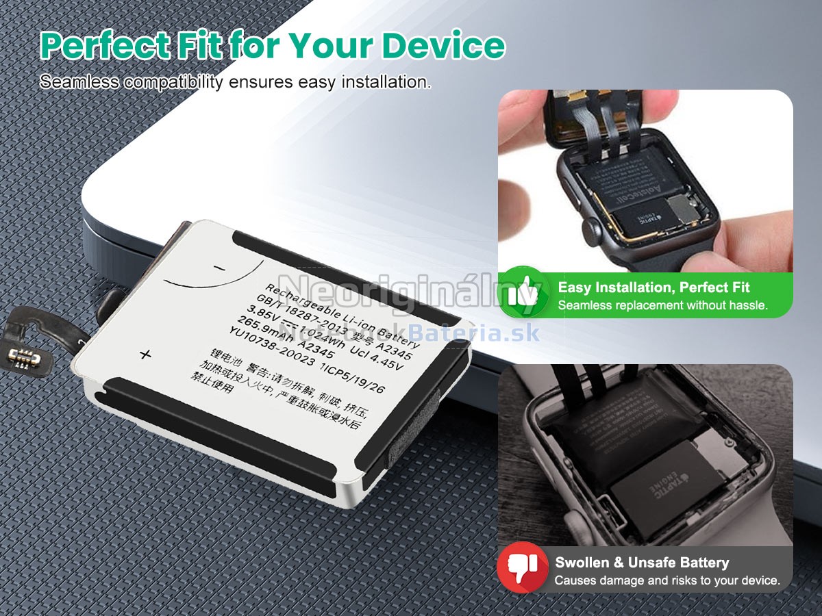 Náhradná batéria pre Apple WATCH Series 6 CELLULAR 40MM