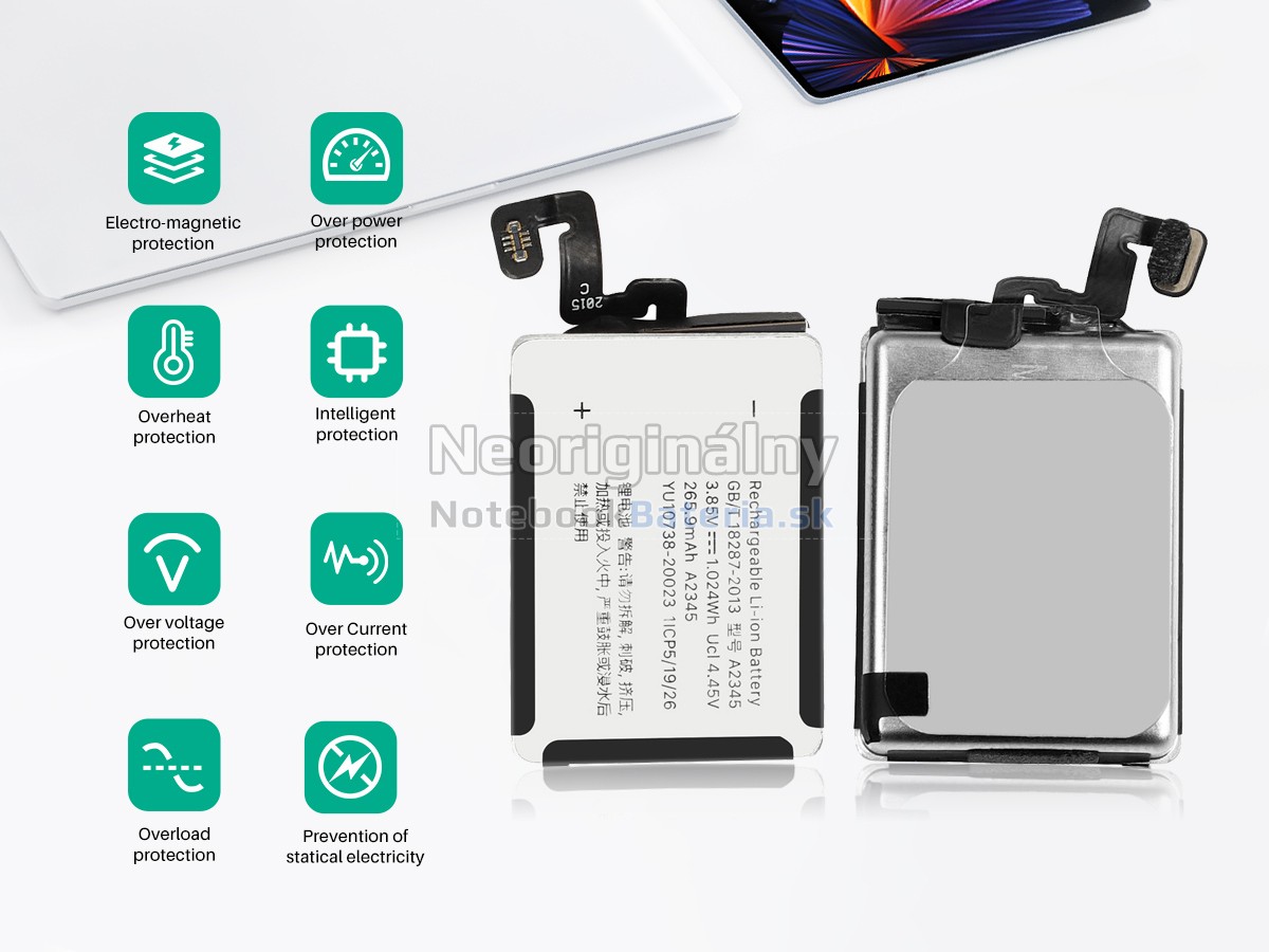 Náhradná batéria pre Apple WATCH Series 6 CELLULAR 40MM