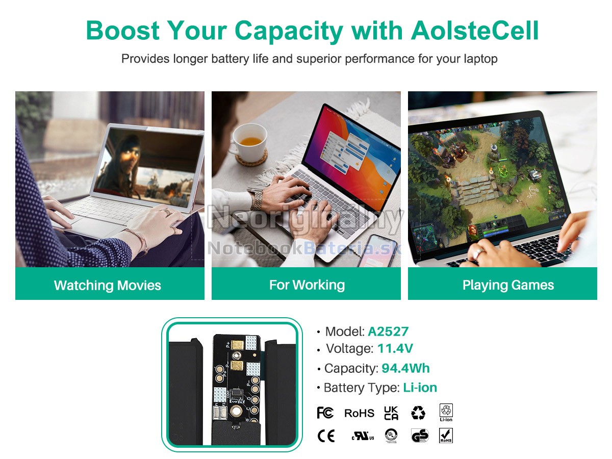 Náhradná batéria pre Apple MK183LL/A