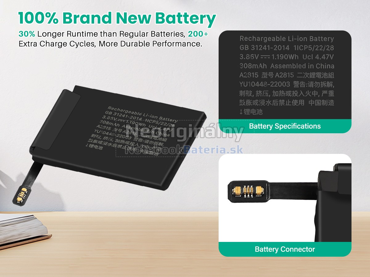 Náhradná batéria pre Apple A2858 EMC 8097