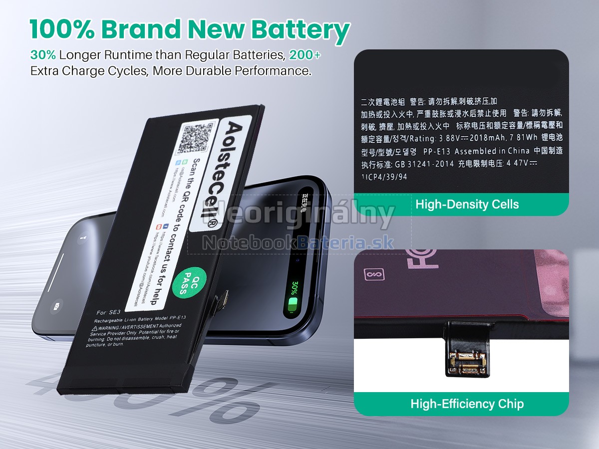 Náhradná batéria pre Apple IPHONE SE 3RD GEN