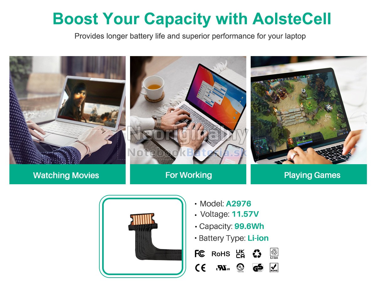 Náhradná batéria pre Apple A2991