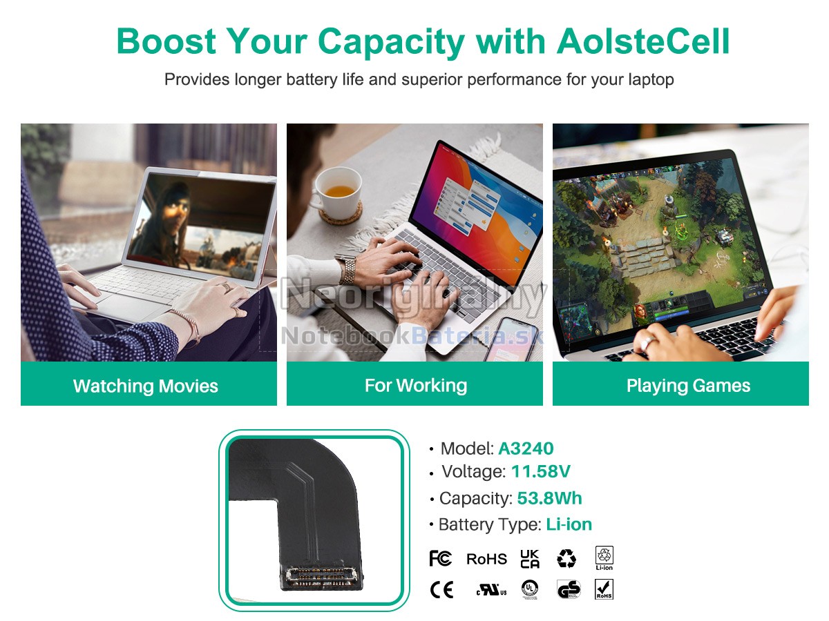 Náhradná batéria pre Apple MacBook Air 13 inch M4 2025