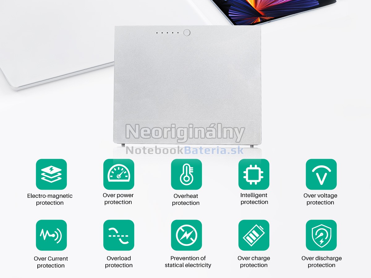 Náhradná batéria pre Apple MacBook Pro 15 inch A1150(Early 2006)