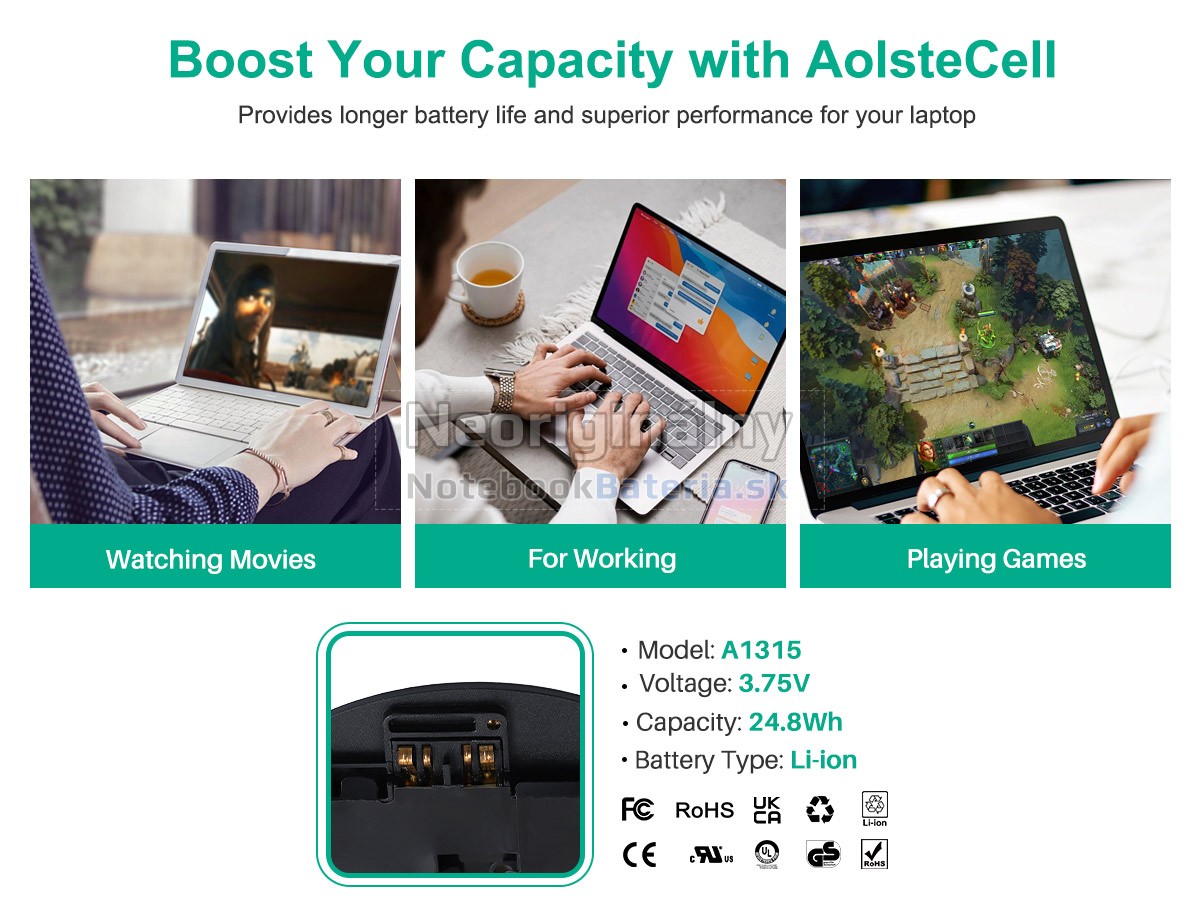 Náhradná batéria pre Apple 616-0478