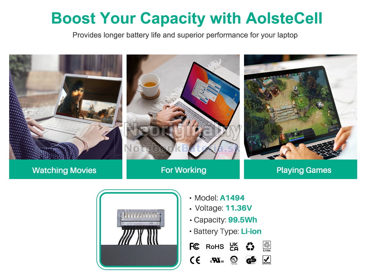 Náhradná batéria pre Apple ME294