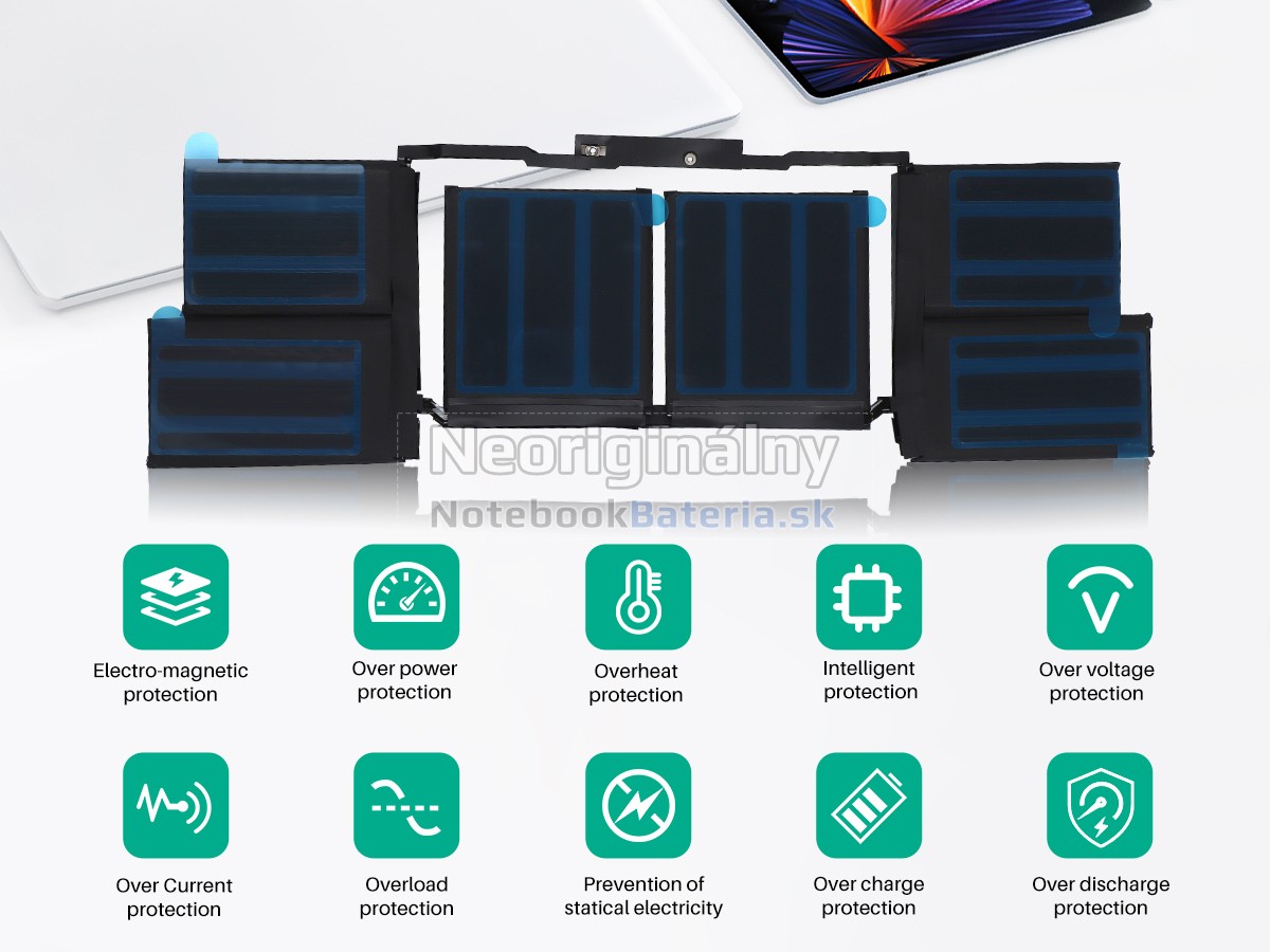 Náhradná batéria pre Apple MacBook Pro 16-inch Core I9 2.4GHZ 2019 5600M