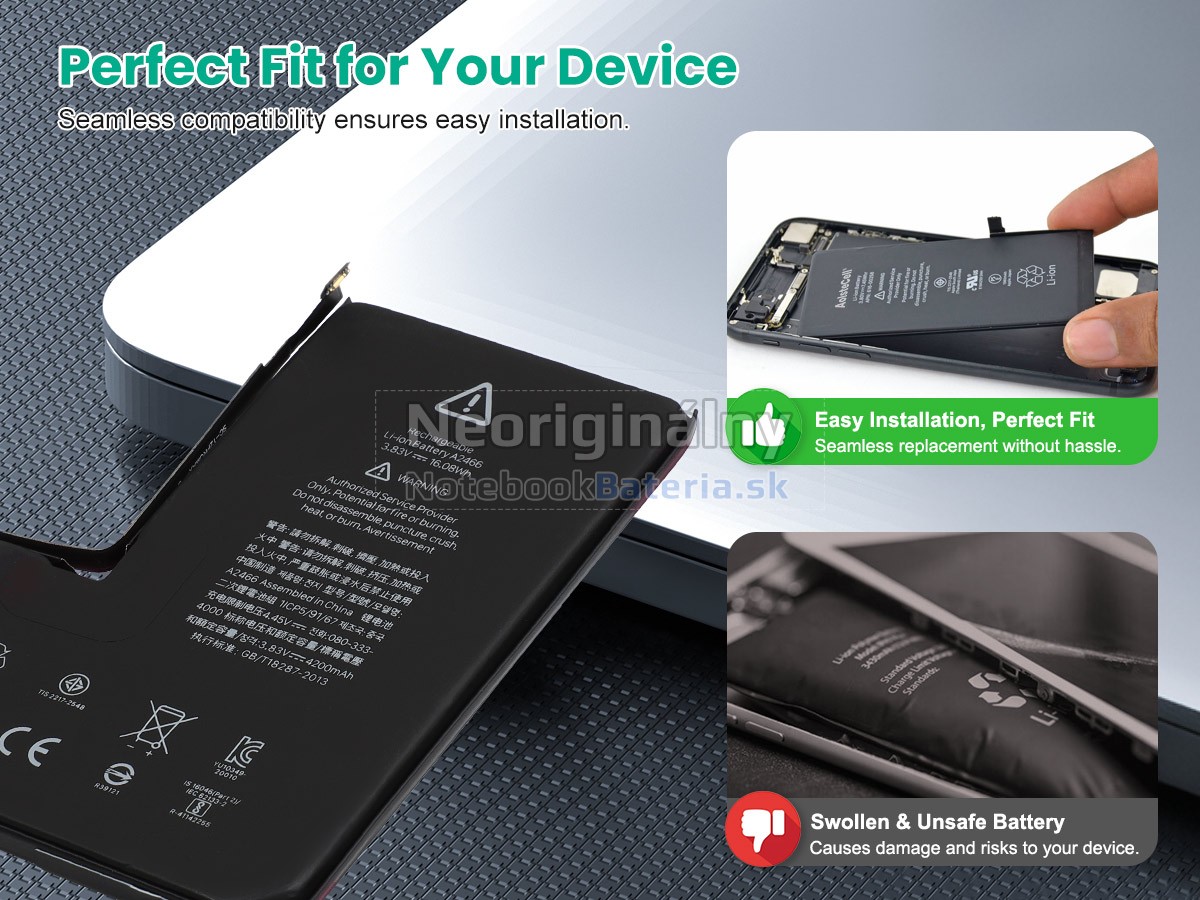 Náhradná batéria pre Apple A2411 EMC 3550