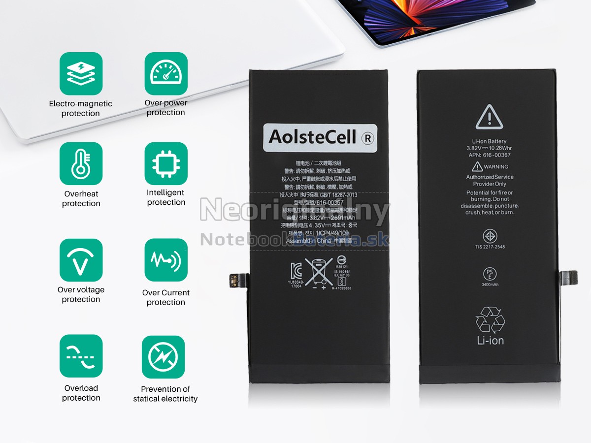 Náhradná batéria pre Apple A1898 EMC 3173